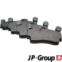 1163706910 JP GROUP Комплект гальмівних колодок дисковий гальм
