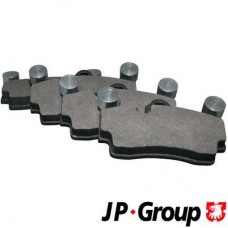 1163706910 JP GROUP Комплект гальмівних колодок дисковий гальм