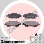 23768.185.1 ZIMMERMANN Комплект гальмівних колодок дисковий гальм