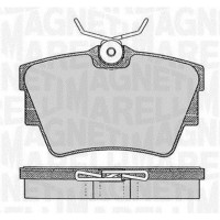 363916060370 MAGNETI MARELLI Комплект гальмівних колодок дисковий гальм