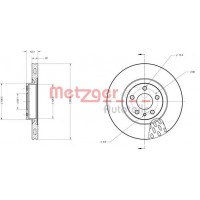 6110084 METZGER Гальмівний диск