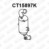 CT15897K VENEPORTE Катализатор