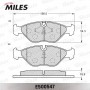 E500547 MILES Комплект гальмівних колодок дисковий гальм