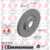285.3518.20 ZIMMERMANN Гальмівний диск