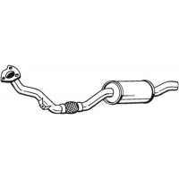 233-073 BOSAL Предглушник вихлопних газів