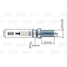 246867 VALEO Свічка запалювання