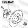 0582-DWF FEBEST Ступиця колеса