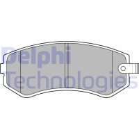 LP1544 DELPHI КомплеК т гальмівних колодок, дискове гальмо