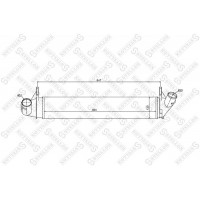 10-40011-SX STELLOX Интеркулер