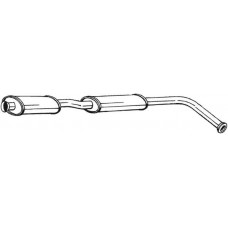 281-421 BOSAL Середній глушник вихлопних газів