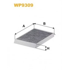 WP9309 WIX FILTERS Фільтр повітря у внутрішньому просторі