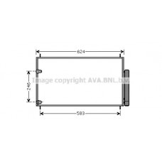 TOA5405D AVA QUALITY COOLING Конденсатор кондиціонера
