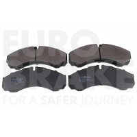 5502222358 EUROBRAKE Комплект гальмівних колодок дисковий гальм