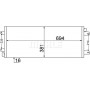 AC 527 000S MAHLE Конденсатор кондиціонера