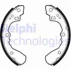 LS1326 DELPHI Комплект гальмівних колодок