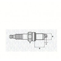 062000769304 MAGNETI MARELLI Свічка запалювання
