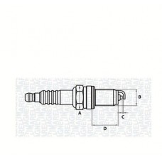 062000769304 MAGNETI MARELLI Свічка запалювання