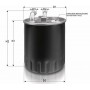 GS820/2 TECNECO FILTERS Паливний фільтр