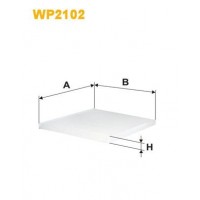 WP2102 WIX FILTERS Фільтр повітря у внутрішньому просторі