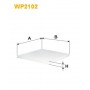WP2102 WIX FILTERS Фільтр повітря у внутрішньому просторі