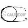 761054 CAUTEX Тросик, cтояночный тормоз