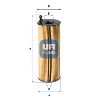 2516800 UFI Масляний фільтр