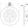 DP-0606 JAPANPARTS Гальмівний диск