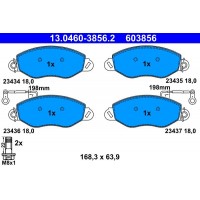 13.0460-3856.2 ATE Комплект гальмівних колодок дисковий гальм