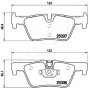 PP-0102AF JAPANPARTS Комплект гальмівних колодок дисковий гальм