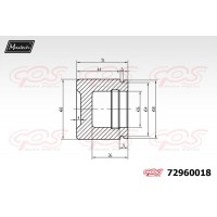 72960018 MAXTECH Поршень корпус скоби гальма