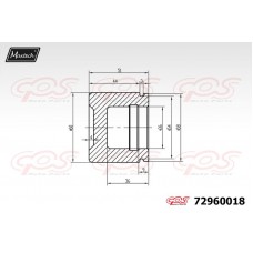 72960018 MAXTECH Поршень корпус скоби гальма