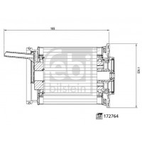 172764 FEBI BILSTEIN Паливний фільтр
