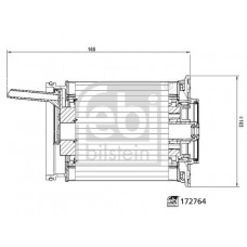 172764 FEBI BILSTEIN Паливний фільтр