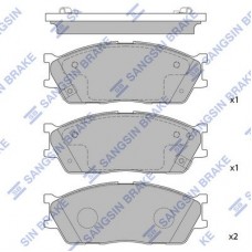 SP1164 Hi-Q Комплект гальмівних колодок дисковий гальм