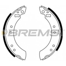 GF0199 BREMSI Комплект гальмівних колодок