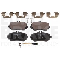 5502223349 EUROBRAKE Комплект гальмівних колодок дисковий гальм