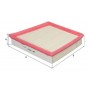 WA9837 WIX FILTERS Повітряний фільтр