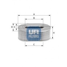 27.589.00 UFI Повітряний фільтр