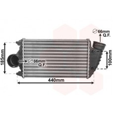 74004068 VAN WEZEL Интеркулер