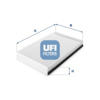 53.110.00 UFI Фільтр повітря у внутрішньому просторі