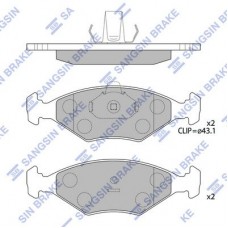 SP4237 Hi-Q КомплеК т гальмівних колодок, дискове гальмо