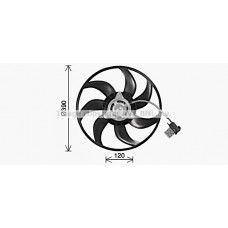 OL7714 AVA QUALITY COOLING Вентилятор охолодження двигуна