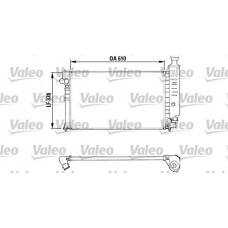 810919 VALEO Радіатор охолодження двигуна