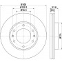 MDC2312 MINTEX Гальмівний диск