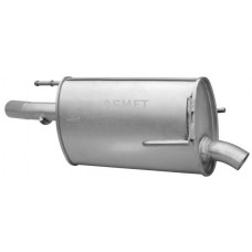 05.163 ASMET Глушник вихлопних газів кінцевий