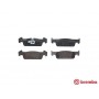 P 68 060 BREMBO Комплект гальмівних колодок дисковий гальм