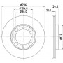 ND3024K NISSHINBO Гальмівні диски