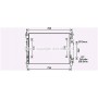 CT2067 AVA QUALITY COOLING Радіатор охолодження двигуна