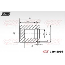 72948066 MAXTECH Поршень корпус скоби гальма