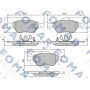 FO 800281 FOMAR Friction Комплект гальмівних колодок дисковий гальм